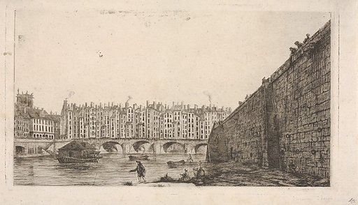 Le Pont-au-Change vers 1784