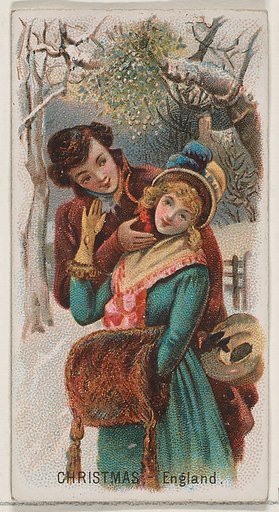 Christmas, England, from the Holidays series (N80) for Duke brand cigarettes