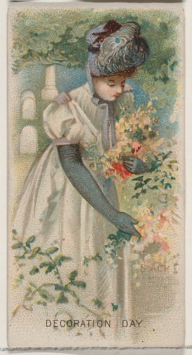 Decoration Day, United States, from the Holidays series (N80) for Duke brand cigarettes