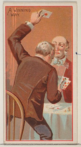 A Winning Way, from the Jokes series (N87) for Duke brand cigarettes