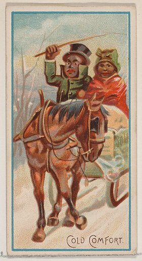 Cold Comfort, from the Jokes series (N87) for Duke brand cigarettes