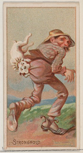 Stronghold, from the Jokes series (N87) for Duke brand cigarettes