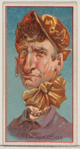 Unmatched, from the Jokes series (N87) for Duke brand cigarettes