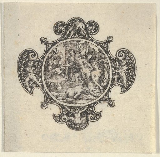Copy of the Center of a Design for a Brooch