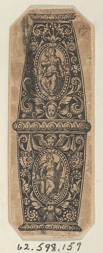 Design for a Sword or Dagger Handle with the Suicide of Cleopatra