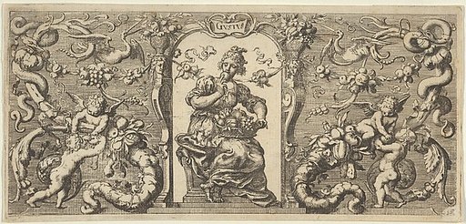Taste (Gustus), from "Quinque Sensuum"