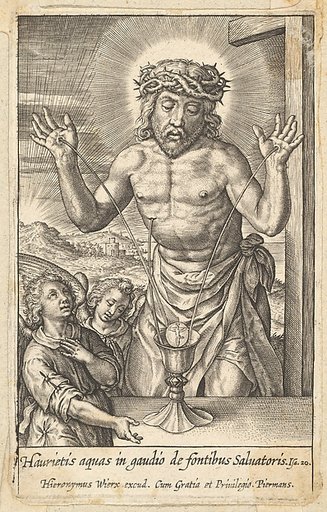 The Blood of the Redeemer Venerated by Two Angels