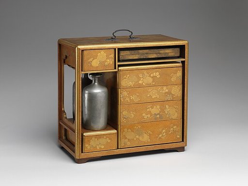Picnic Set with Design of Chrysanthemum Sprays