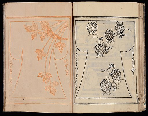 Kosode Pattern Book (On-Hiinagata), vol. 2