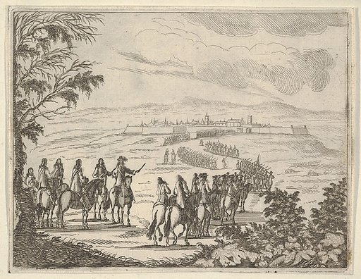 Francesco I d'Este Goes to Pinarola for the Security of his States, from "L'Idea di un Principe ed Eroe Cristiano in Francesco I d'Este, di Modena e Reggio Duca VIII [...]"