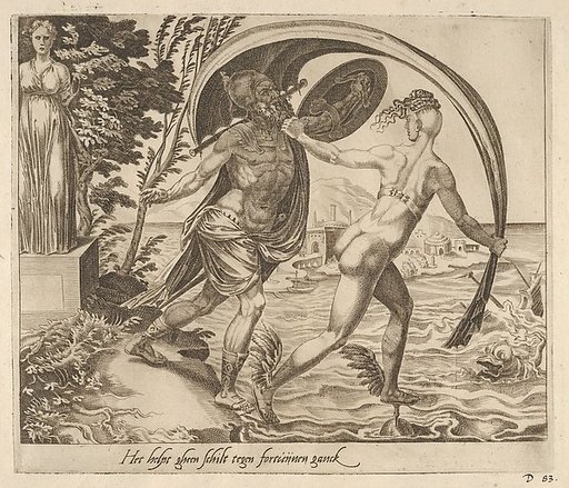A Shield is of no Use when Fortune Turns Her Back from Six Sayings about Fortune