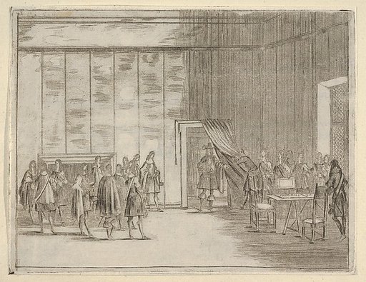 Francesco I d'Este, with his Gentle Manner, is Loved by All of the Noblemen in his Court, from "L'Idea di un Principe ed Eroe Cristiano in Francesco I d'Este, di Modena e Reggio Duca VIII [...]"