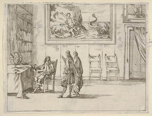 Francesco I d'Este Displays Great Faculty in his Studies, from "L'Idea di un Principe ed Eroe Cristiano in Francesco I d'Este, di Modena e Reggio Duca VIII [...]"