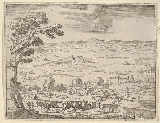 German and Spanish Forts Near Bohemia Were Taken with Great Force Near Bohemia, from "L'Idea di un Principe ed Eroe Cristiano in Francesco I d'Este, di Modena e Reggio Duca VIII [...]"