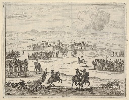 After a Long Seige, Francesco I d'Este, with the Aid of the French Army, Takes Valencia, from "L'Idea di un Principe ed Eroe Cristiano in Francesco I d'Este, di Modena e Reggio Duca VIII [...]"