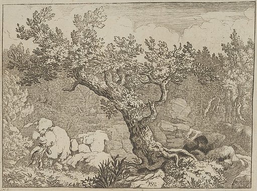 The Sportsman near the Large Tree