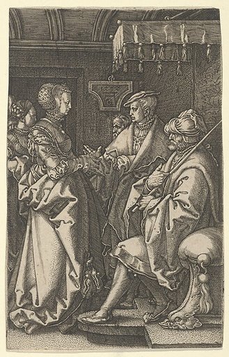 Potiphar's Wife Accusing Joseph, from "The Story of Joseph"