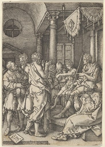 Daniel Cross-Examining the Elders, from "The Story of Susanna"
