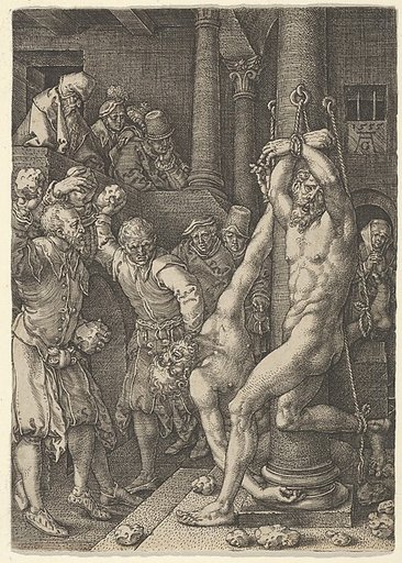 The Stoning of the Elders, from The Story of Susanna
