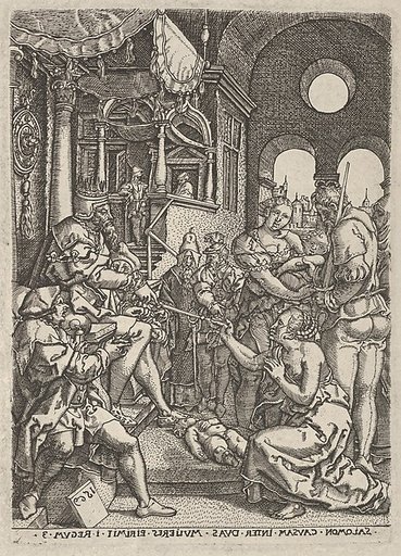Reverse Copy of The Judgment of Solomon