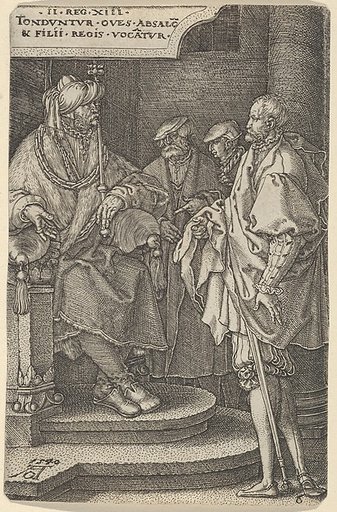Absalom Inviting David and His Brothers