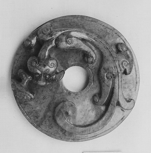 Disk with dragon
