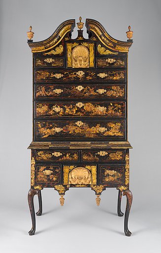 High chest of drawers