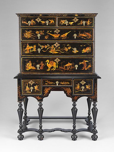 High chest of drawers