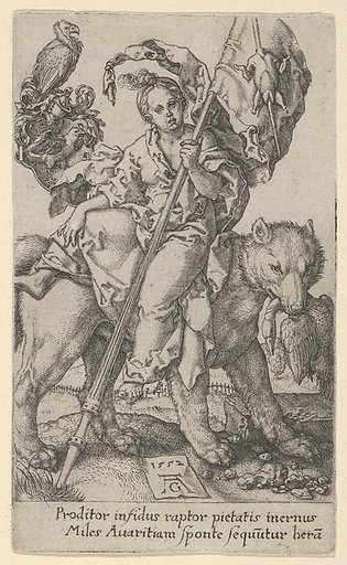 Avarice, from The Vices