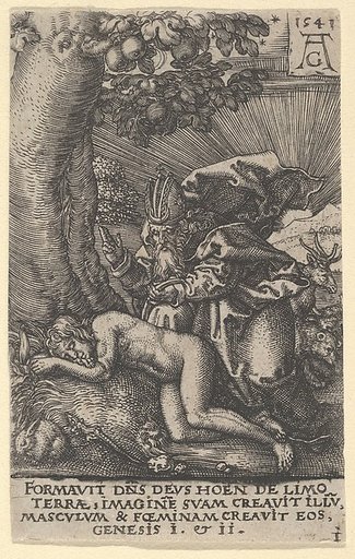 The Creation of Eve, from The Power of Death (Allegory of Original Sin and Death)