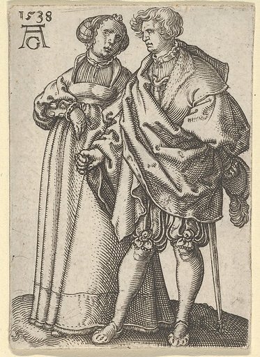 Dancing Couple, from "The Small Wedding Dancers"