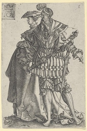 Dancing Couple, from "The Large Wedding Dancers"