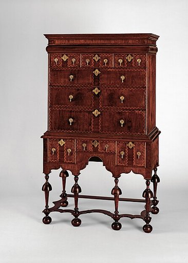 High chest of drawers
