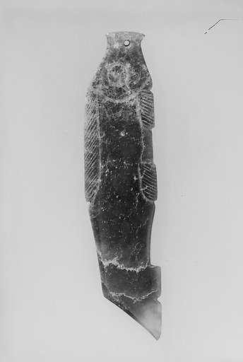 Plaque in the shape of a fish