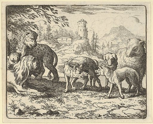 Renard is Sentenced to Death from Hendrick van Alcmar's Renard The Fox