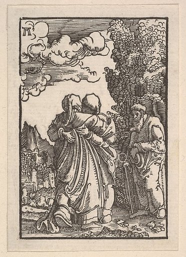 Visitation, from "The Fall and Salvation of Mankind Through the Life and Passion of Christ"