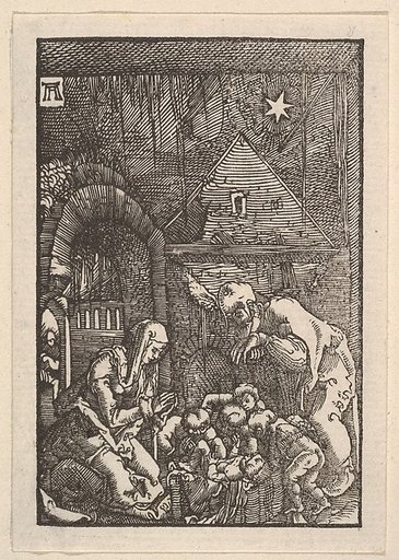 Nativity, from "The Fall and Salvation of Mankind Through the Life and Passion of Christ"