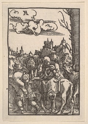 The Flight Into Egypt, from "The Fall and Salvation of Mankind Through the Life and Passion of Christ"