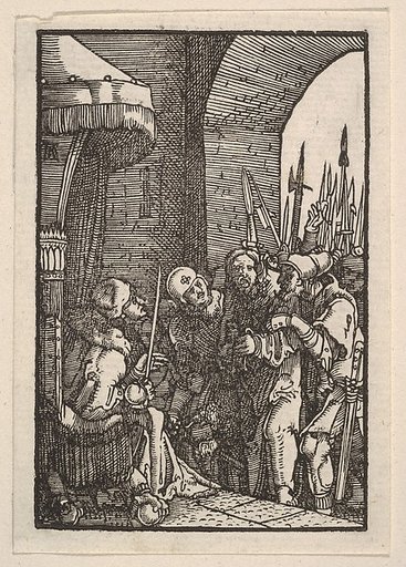 Christ Before Pilate, from "The Fall and Salvation of Mankind Through the Life and Passion of Christ"