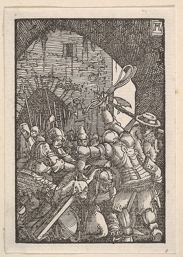 Christ Carrying the Cross, from "The Fall and Salvation of Mankind Through the Life and Passion of Christ"