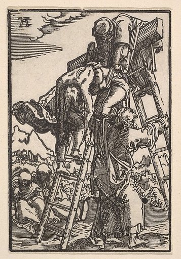 The Descent from the Cross, from "The Fall and Salvation of Mankind Through the Life and Passion of Christ"