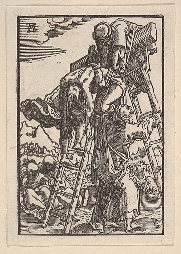 The Descent from the Cross, from "The Fall and Salvation of Mankind Through the Life and Passion of Christ"