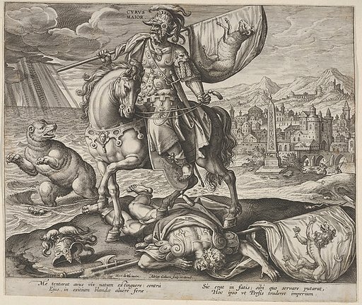 Cyrus, King of Persia, from "Four Illustrious Rulers of Antiquity"