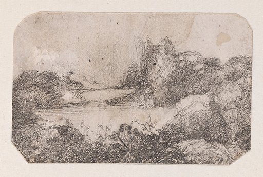 Le Lac au Soleil Levant (The Lake with The Rising Sun)