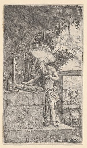 Saint Jerome Reading