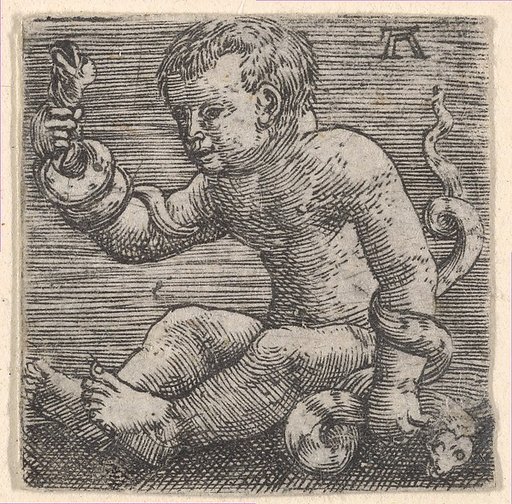 Young Hercules Killing the Snakes