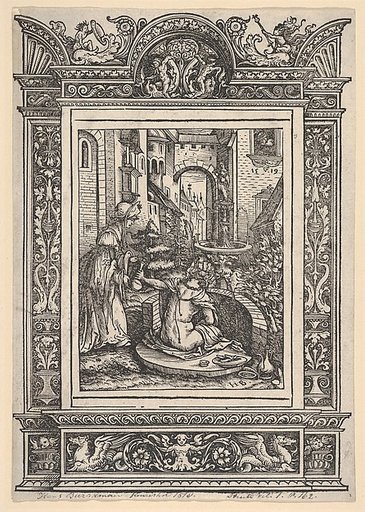 Bathsheba Bathing, from "Women's Wile" (Weiberlisten)