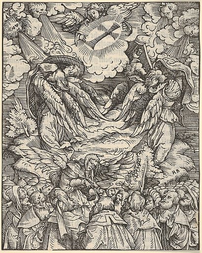 Designation of the Elect, plate 6 from "The Apocalypse"