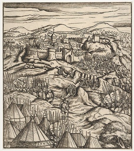 The Conquest of Gradisca, from "Der Weisskunig"