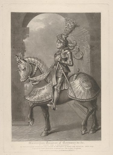 Maximilian Emperor of Germany &c. &c., from "Portraits of Royal Personnages"